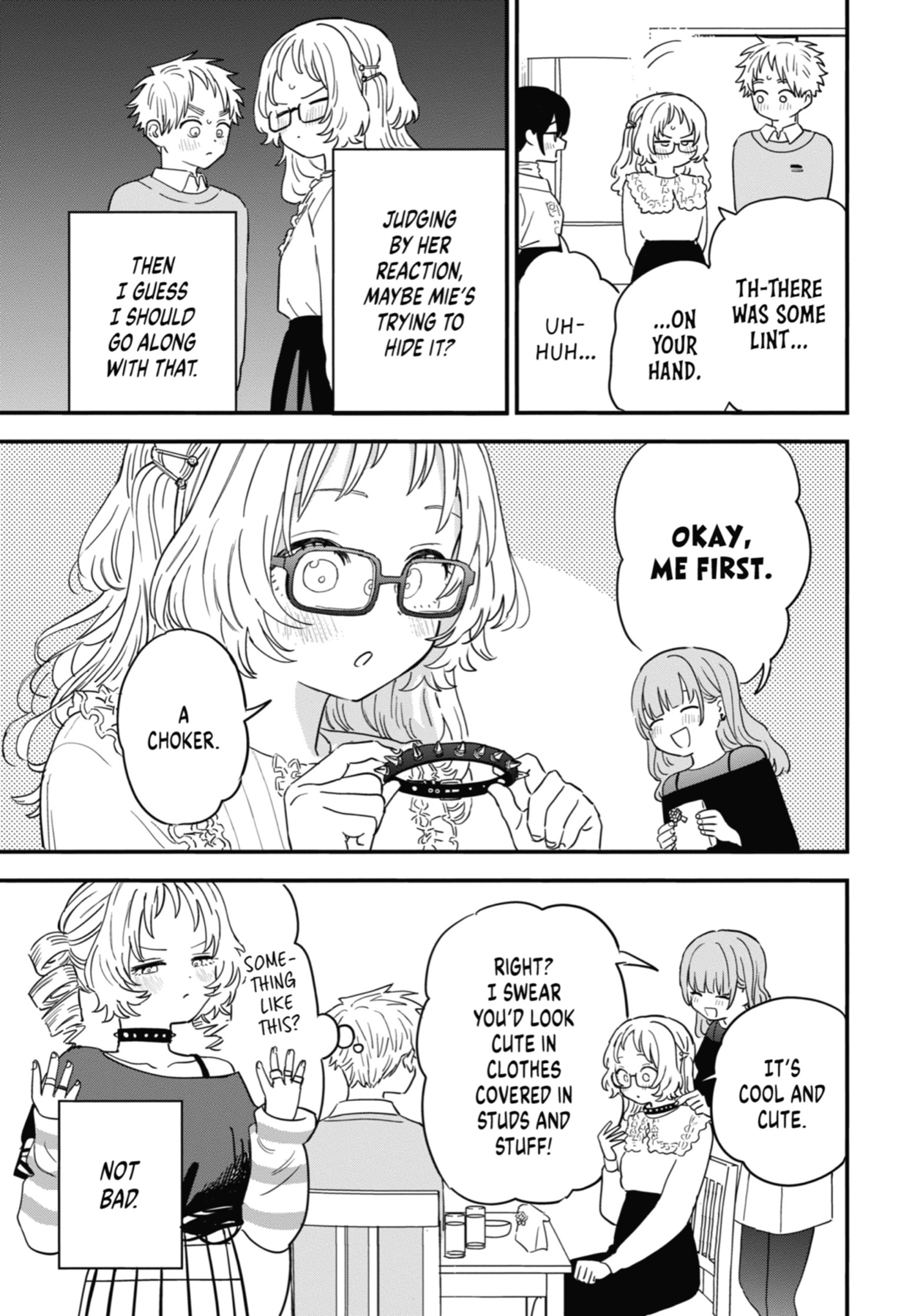 Suki na Ko ga Megane wo Wasureta, Chapter 97 image 07